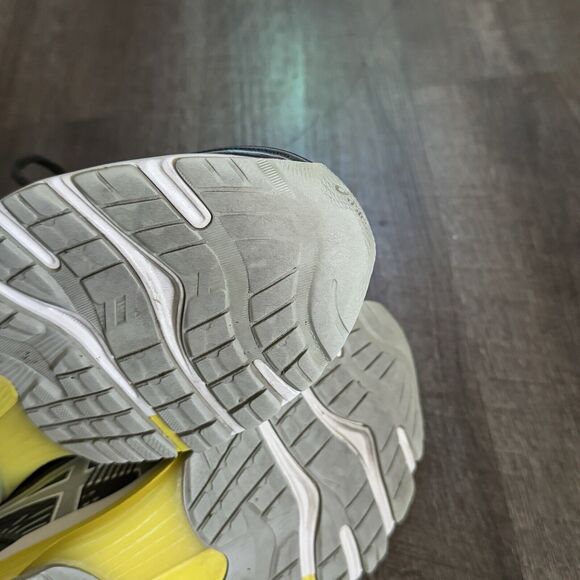 Asics Gel Nimbus Gray Yellow Womans Athletic Shoes Size 9 - Picture 8 of 9